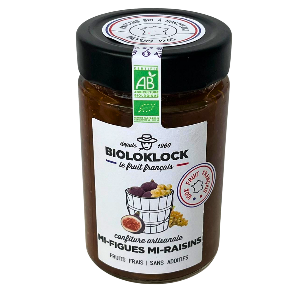 Confiture mi figues mi raisins bio - 1