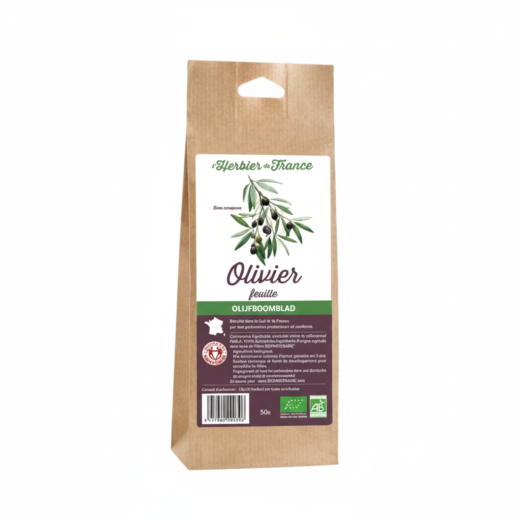 L'herbier -- EOL Feuilles d'olivier bio (origine France) - 50 g