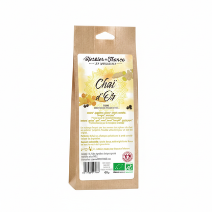 L'herbier -- EOL Mélange chaï d'or biopartenaire - 60 g