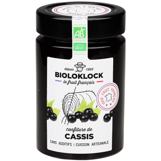 Confiture de cassis bio - 1