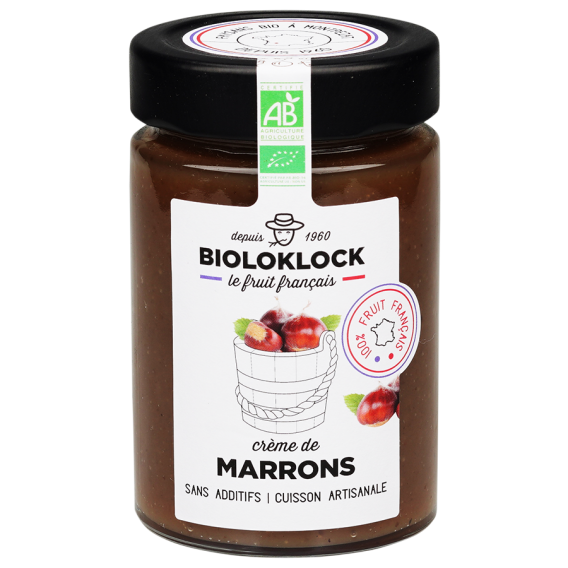 Crème de marrons bio - 1