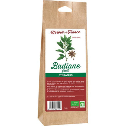 L'herbier -- EOL Badiane fruit bio (origine Hors UE) - 50 g