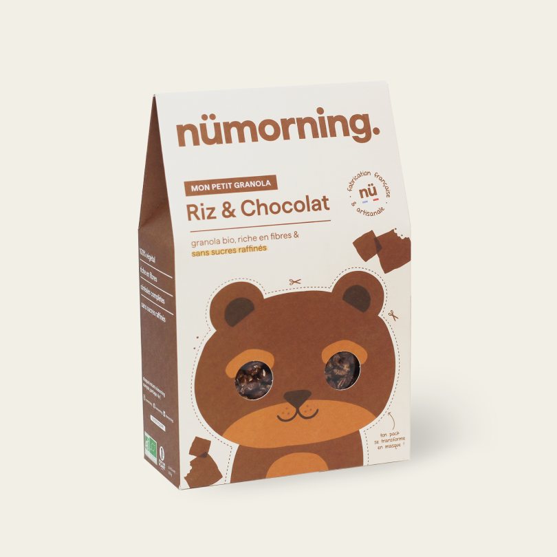 Mon petit granola riz & chocolat bio - 1