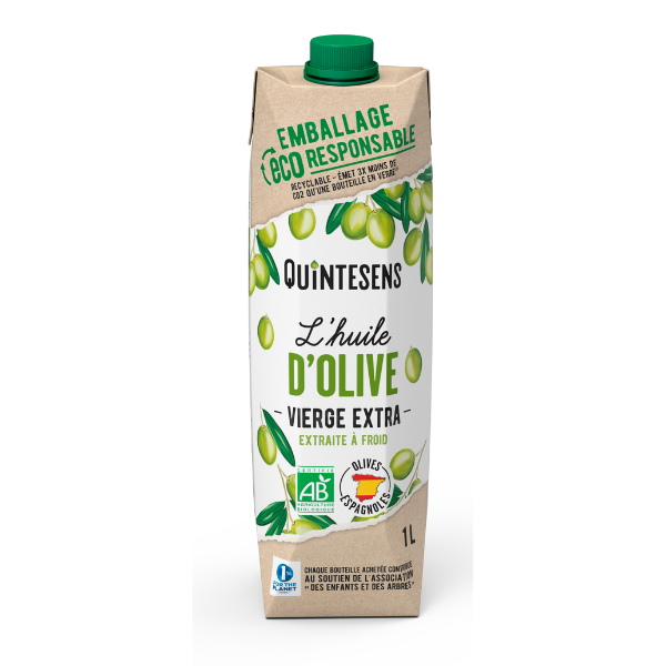 Quintesens -- Huile d’olive bio - 1 L